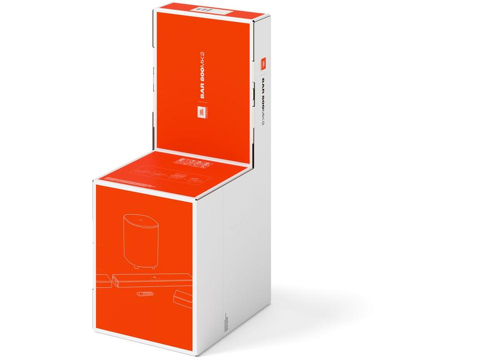 Soundbar JBL Bar Series 800MK2 5.1.2 Bluetooth com Subwoofer sem Fio 360W USB - 17