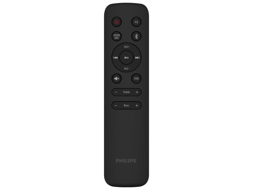 Soundbar Philips TAB4000/78 2.0 Canais Bluetooth 60W Preto - 9