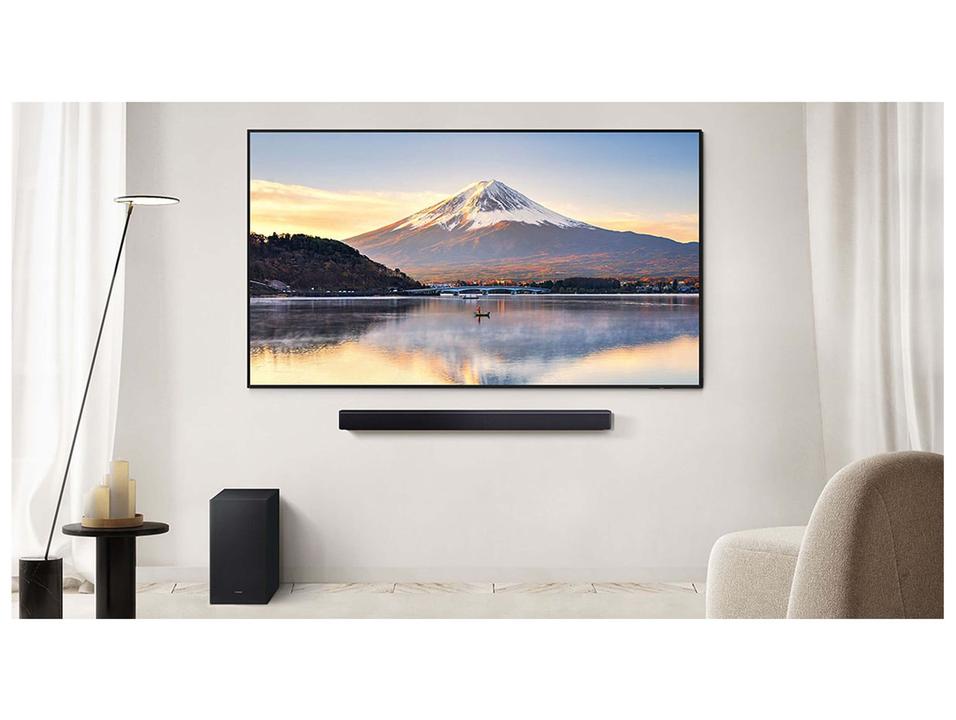 Soundbar Samsung HW-B450F 2.1 Canais Bluetooth com Subwoofer 300W Preto - 4