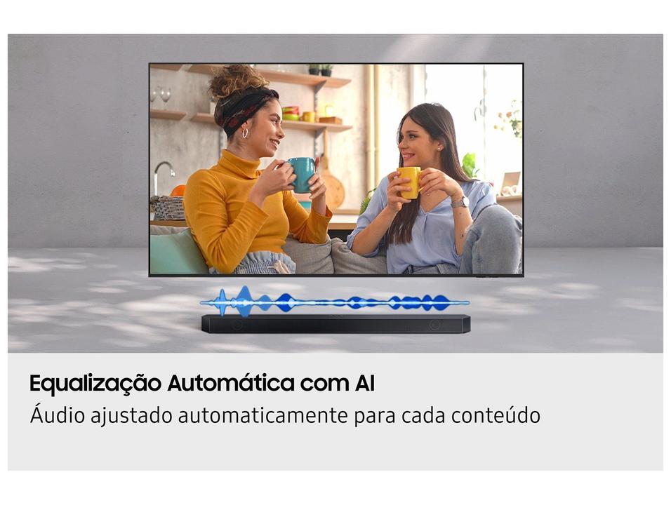 Soundbar Samsung HW-Q600H 3.1.2 Canais Wi-Fi Bluetooth com Subwoofer 380W Preto - 5