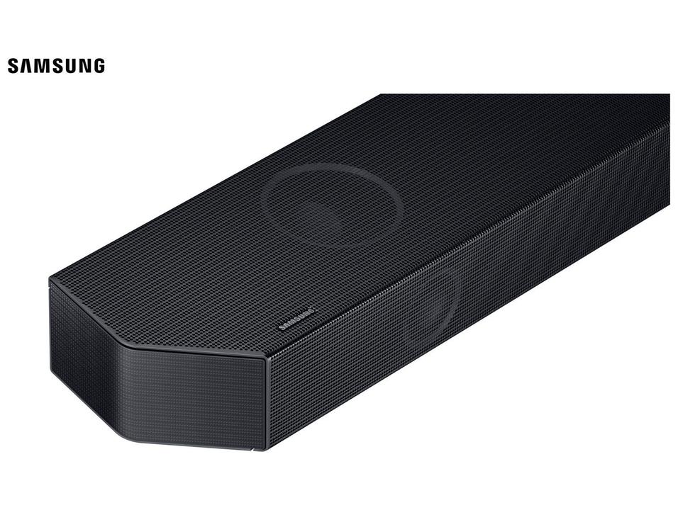 Soundbar Samsung HW-Q600H 3.1.2 Canais Wi-Fi Bluetooth com Subwoofer 380W Preto - 12