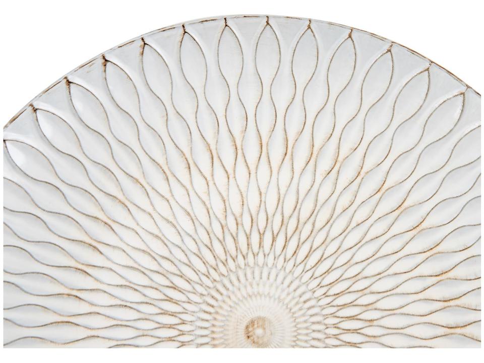 Sousplat Branco 33cm Haus Concept Patina - 3