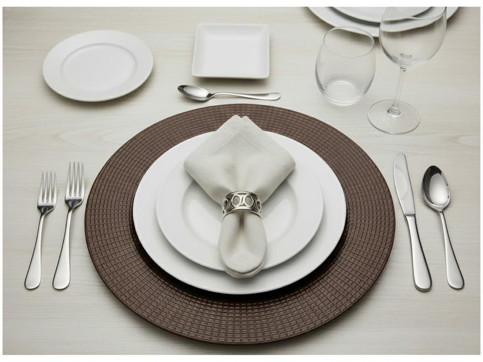 Sousplat Marrom 33cm Haus Concept Roma - 1