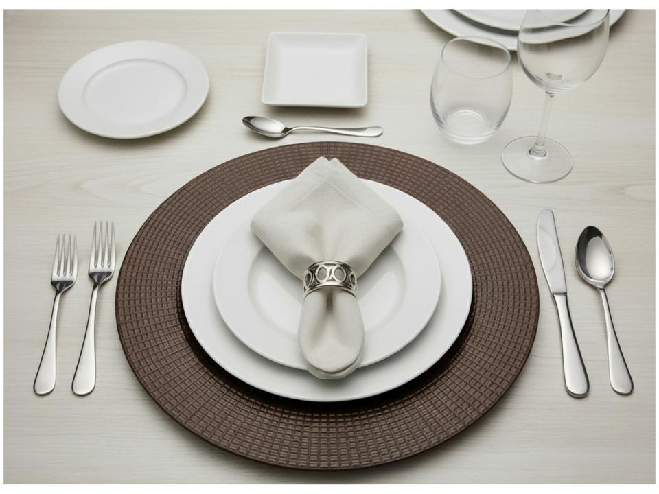 Sousplat Marrom 33cm Haus Concept Roma - 1