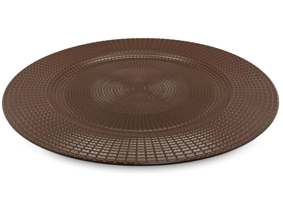 Sousplat Marrom 33cm Haus Concept Roma - 2