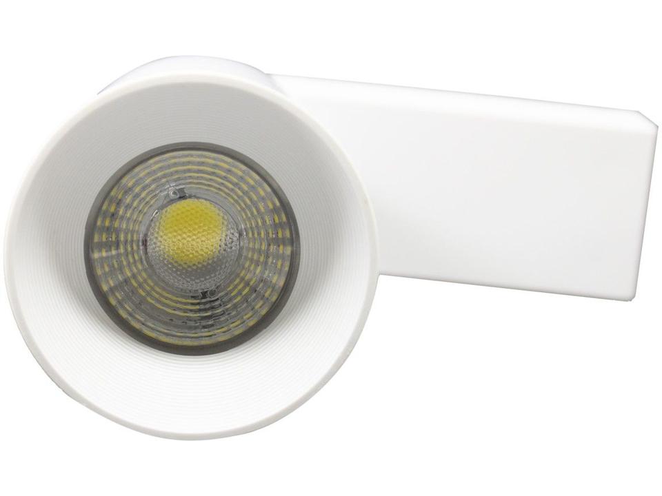 Spot de LED de Trilho de Sobrepor Redondo Branca - 1