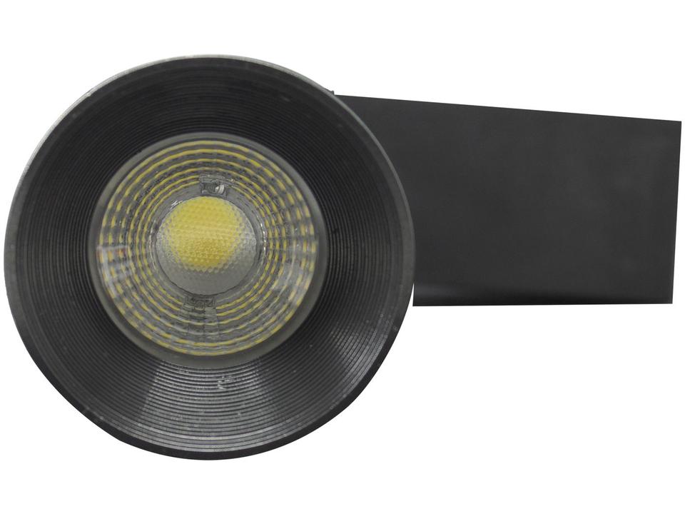 Spot de LED de Trilho de Sobrepor Redondo Branca - Kian 7W - 1