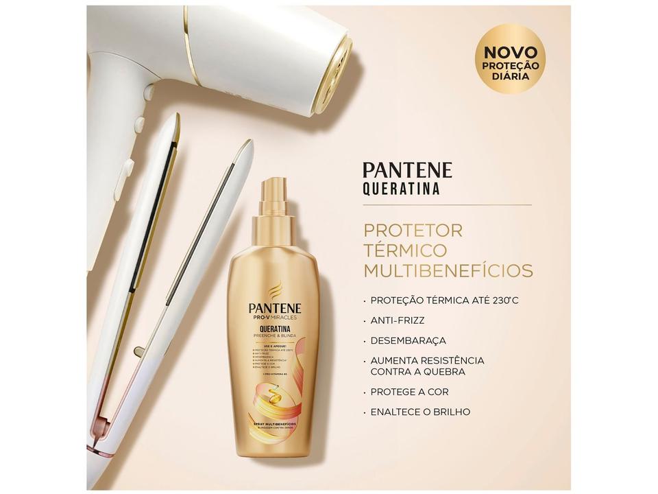 Spray Protetor Térmico Pantene Pro-V Miracles Queratina Preenche & Blinda 160ml - 3