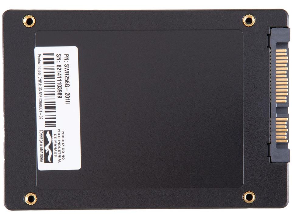 SSD 256GB WIN MEMORY SATA 2,5” Leitura 560MB/s Gravação 540MB/s SWR256G - 3