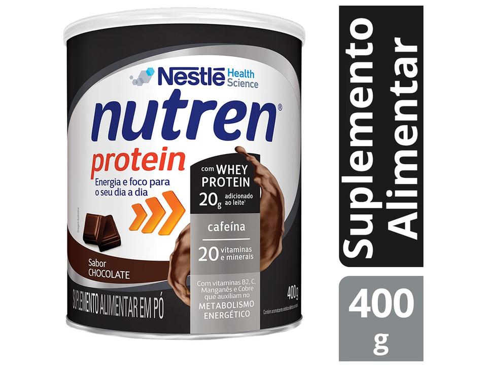 Suplemento Alimentar Adulto Nutren Chocolate Protein Zero 400g - 2