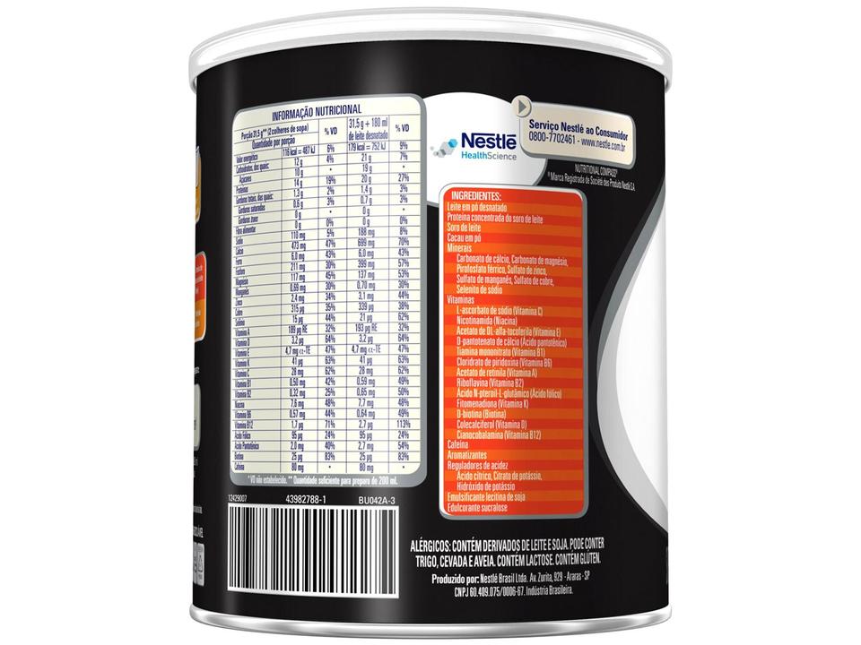 Suplemento Alimentar Adulto Nutren Chocolate Protein Zero 400g - 4