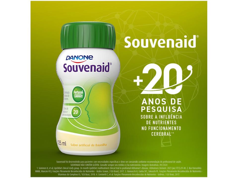 Suplemento Alimentar Adulto Souvenaid Baunilha - 8