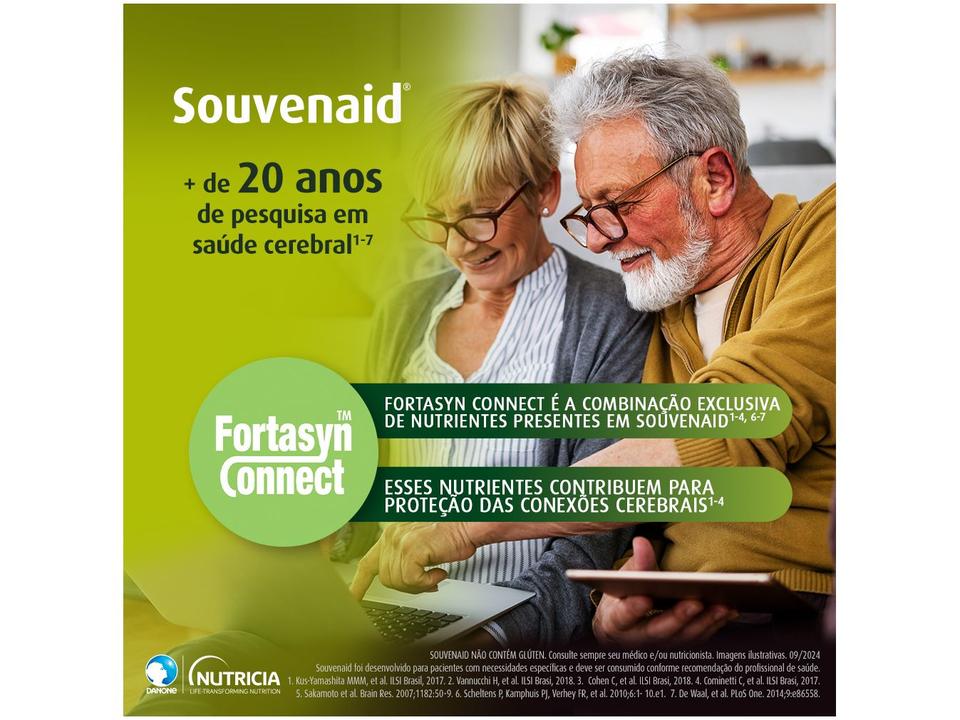 Suplemento Alimentar Adulto Souvenaid Baunilha - 9