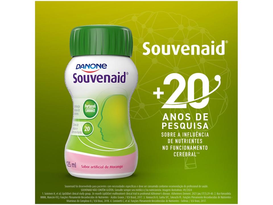 Suplemento Alimentar Adulto Souvenaid Morango - 9