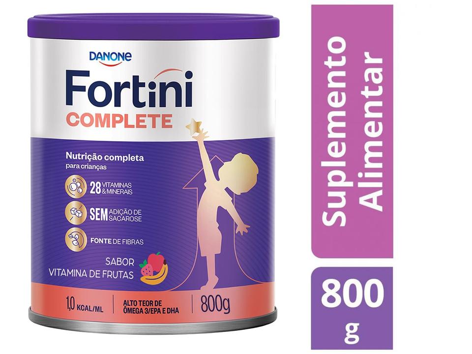 Suplemento Alimentar Infantil Fortini Complete Vitamina de Frutas 800g - 1