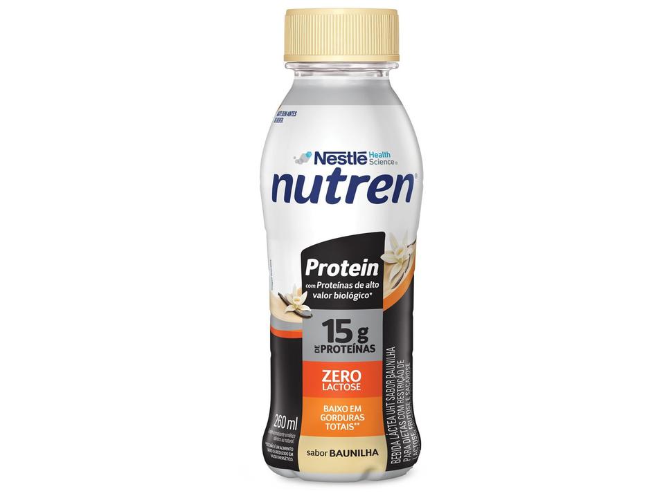 Suplemento Alimentar Nestlé Nutren Protein Zero Lactose Baunilha 260ml 6 Unidades - 5