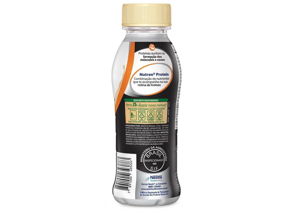 Suplemento Alimentar Nestlé Nutren Protein Zero Lactose Baunilha 260ml 6 Unidades - 7