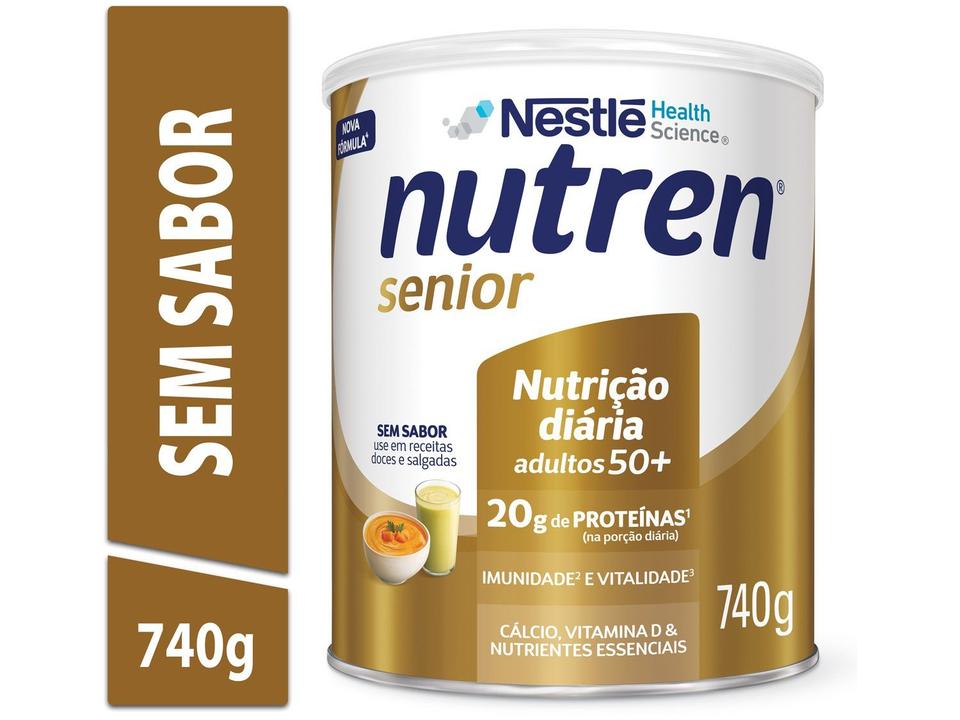 Suplemento Alimentar Nutren Senior Sem Sabor - 740g - 1
