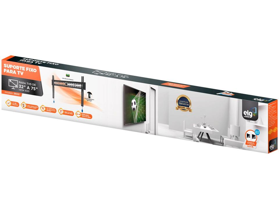 Suporte para TV Fixo de 32 a 75” - 5