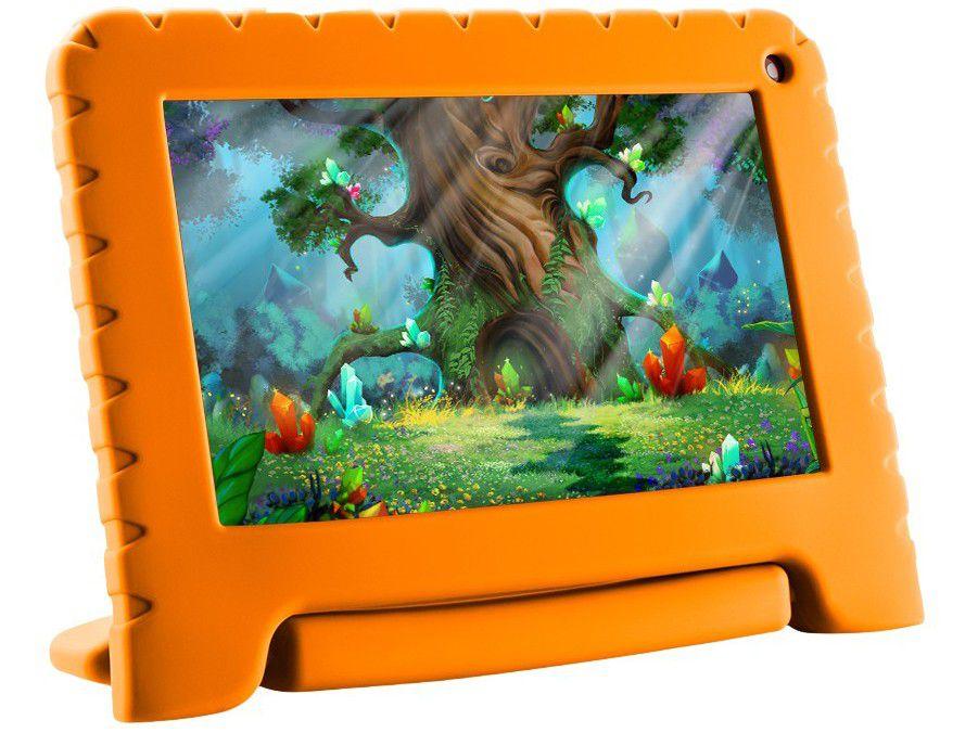 Tablet Infantil Multi Kid Pad Go com Capa - 16GB 7” Wi-Fi Android 8.1 Quad-Core - 2