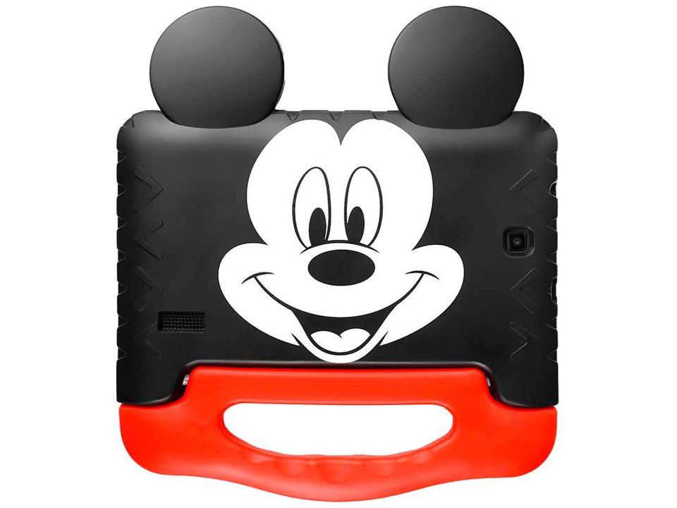 Tablet Infantil Multi Mickey Plus com Capa - 16GB 7” Wi-Fi Android 8.1 Quad Core Câm. 2MP - 5