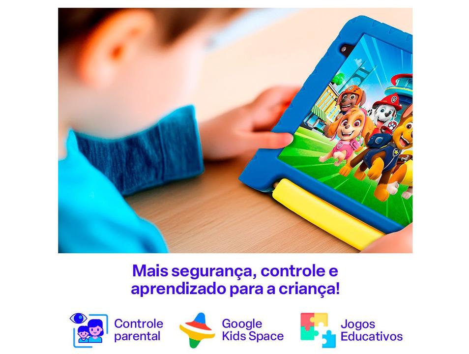 Tablet Infantil Multi NB440 4GB RAM 64GB 8" Android 13 Octa-Core Wi-Fi - 2