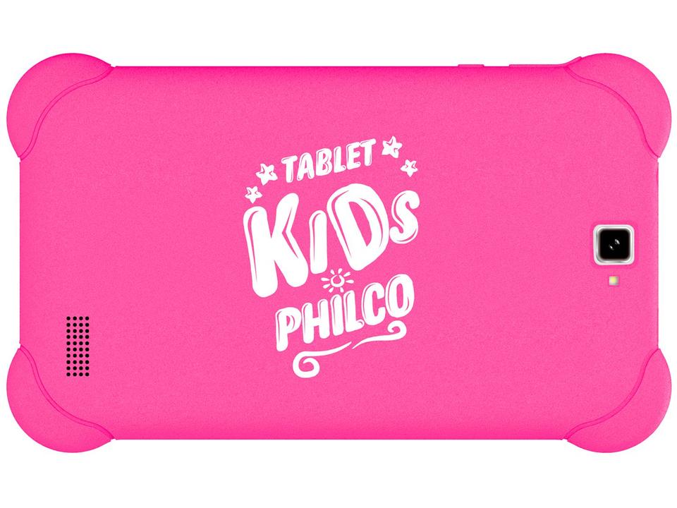 Tablet Infantil Philco PTB7RSG3G KIDS com Capa 7” - 3G Wi-Fi 16GB Android 9 Quad-Core Câm. 5MP - 4