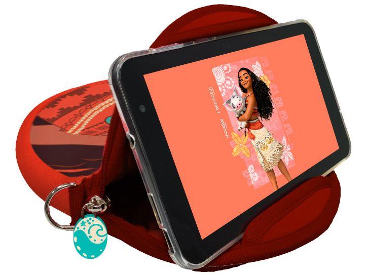Tablet Infantil Positivo Vision Tab Moana com Capa e Bolsa 3GB RAM 64GB 7" Android 14 Go Wi-Fi - 3