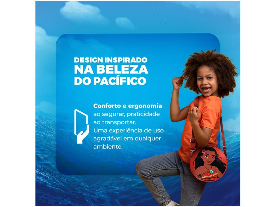 Tablet Infantil Positivo Vision Tab Moana com Capa e Bolsa 3GB RAM 64GB 7" Android 14 Go Wi-Fi - 7