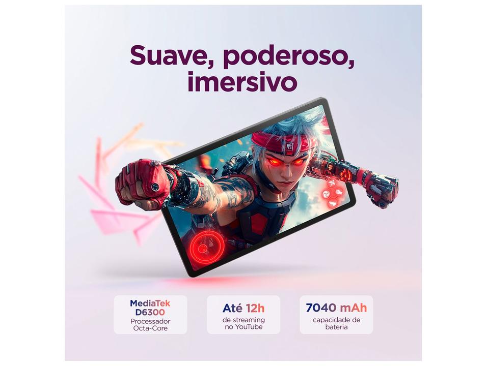 Tablet Lenovo Idea Tab com Capa Teclado e Caneta 8GB RAM 128GB 11" Android 15 MediaTek Dimensity 6300 Wi-Fi - 5