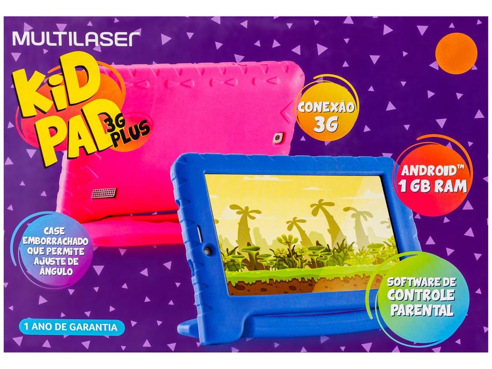 Tablet Multi Kid Pad Plus 16GB 7” 3G/Wi-Fi - 15