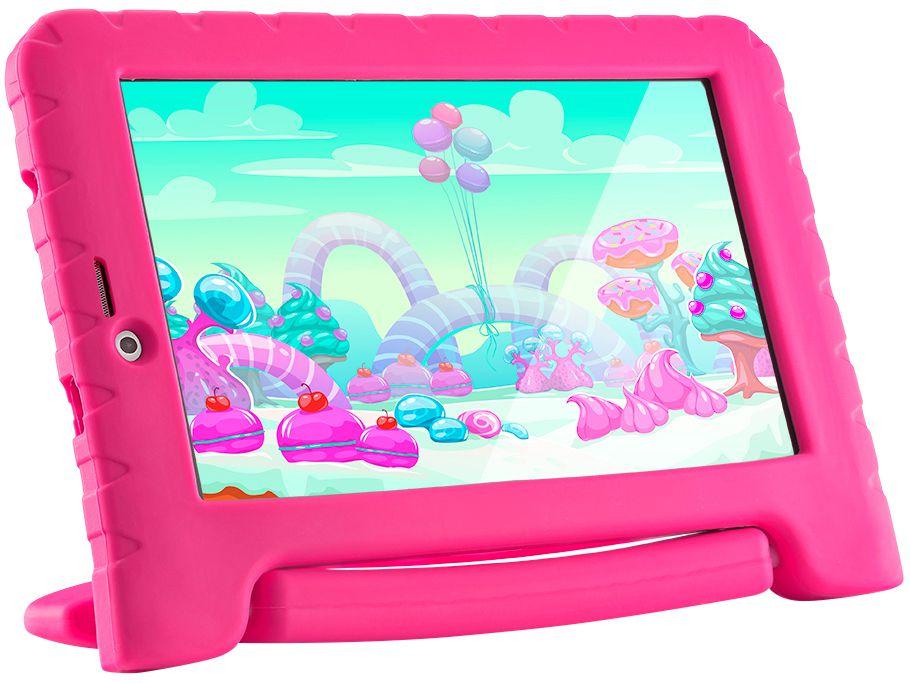 Tablet Multi Kid Pad Plus 16GB 7” 3G/Wi-Fi - Android Oreo (Go) Quad-Core com Câmera Integrada - 1