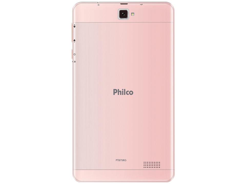 Tablet Philco PTB7SRG 7” Wi-Fi 16GB Android 9 - Quad-Core Câmera Integrada - 3