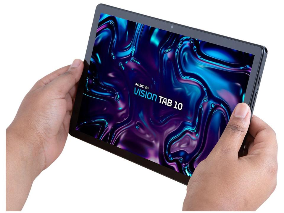 Tablet Positivo Vision Tab 10,1" 128GB 4GB RAM Android 13 Octa Core Wi-Fi 4G - 18