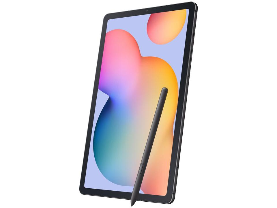 Tablet Samsung Galaxy Tab S6 Lite 10,4” 4G Wi-Fi - 64GB Android 10 Octa-Core com Caneta e Capa - 18