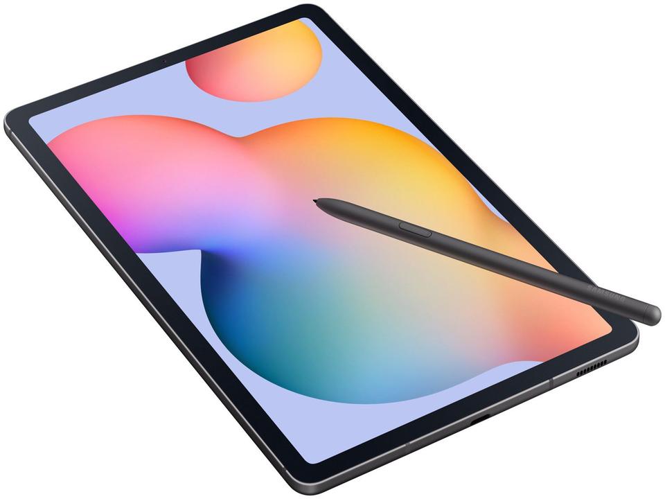 Tablet Samsung Galaxy Tab S6 Lite 10,4” 4G Wi-Fi - 64GB Android 10 Octa-Core com Caneta e Capa - 20