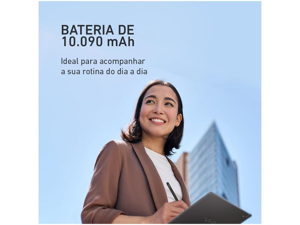 Tablet VAIO TL12 com Capa Teclado e Caneta 8GB RAM 256GB 12,6" AMOLED Android 15 Octa Core Wi-Fi 5G - 12