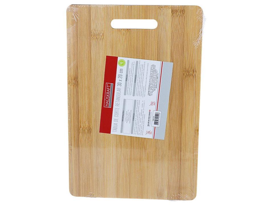 Tábua de Corte de Bambu Hauskraft 30x20cm - 3