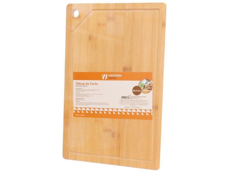 Tábua de Corte de Bambu Western Home TC-38 - 1