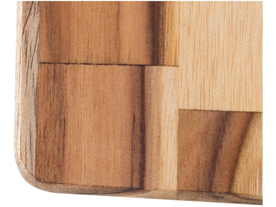 Tábua de Corte de Madeira Retangular Tramontina Kitchen 34x23cm - 5