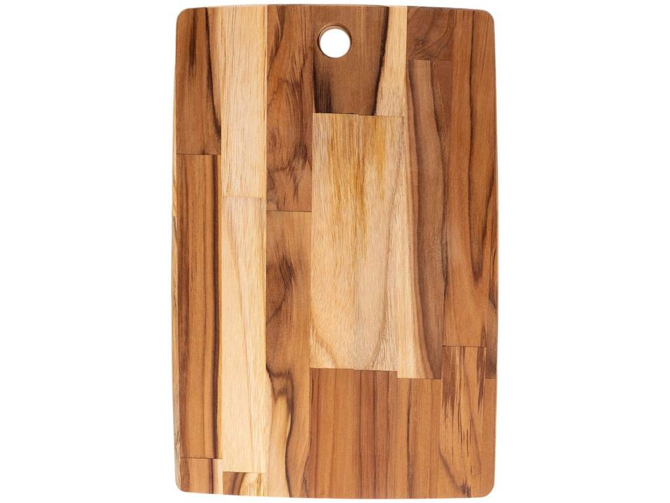 Tábua de Corte de Madeira Retangular Tramontina Kitchen 34x23cm - 8