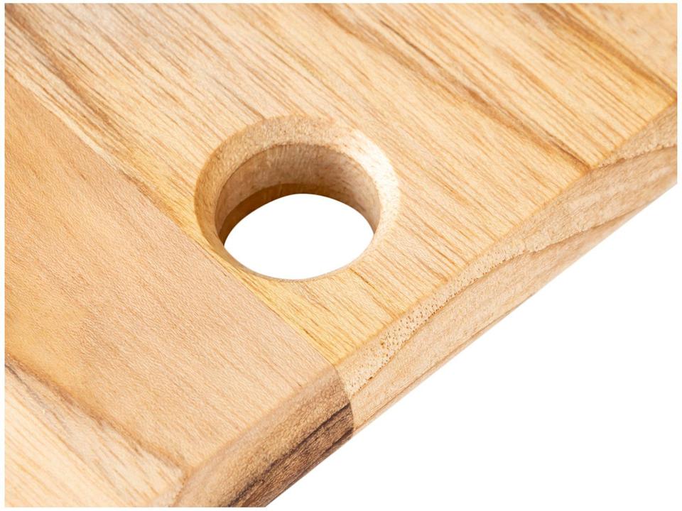 Tábua de Corte de Madeira Retangular Tramontina Kitchen 34x23cm - 7