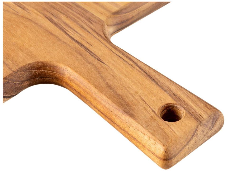 Tábua de Corte de Madeira Retangular Tramontina Kitchen 40x27cm - 6
