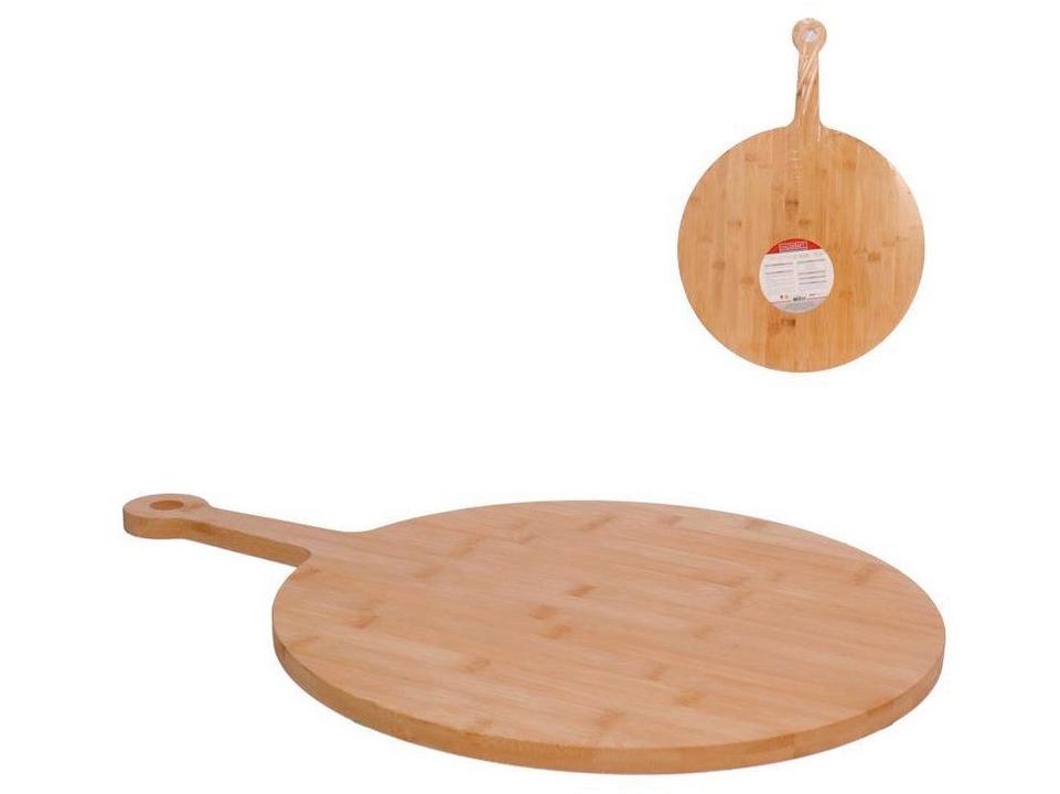 Tábua de Pizza de Bambu Redondo Hauskraft TBBU086 - 3