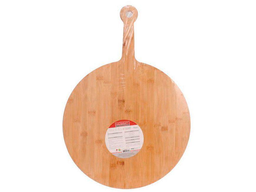 Tábua de Pizza de Bambu Redondo Hauskraft TBBU086 - 2