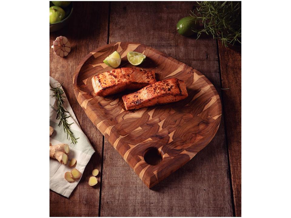 Tábua de Servir de Madeira Tramontina Bruno Faucz Folium 40x30cm - 1