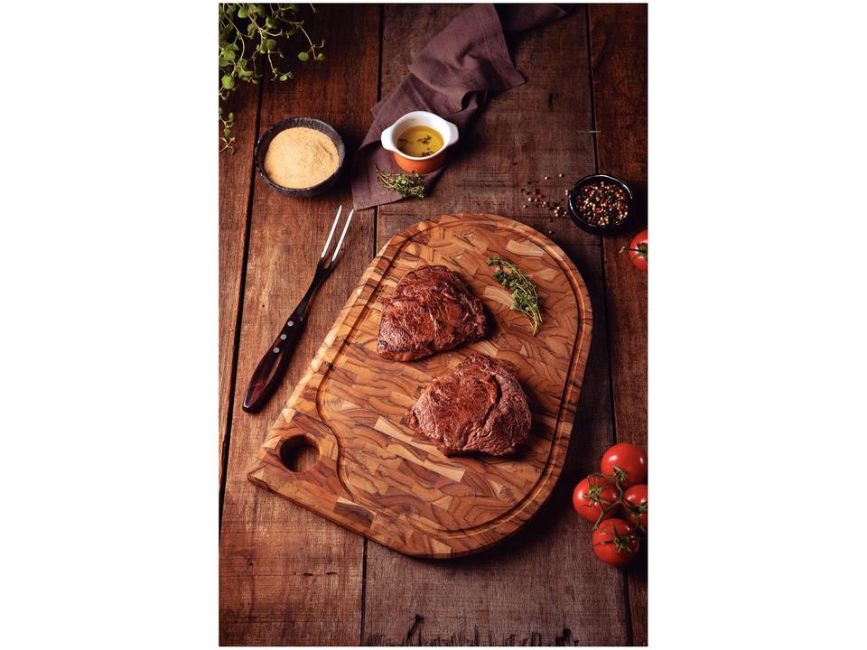 Tábua de Servir de Madeira Tramontina Bruno Faucz Folium - 1