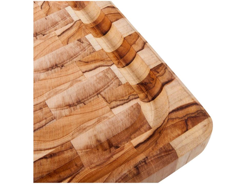 Tábua Multiuso de Madeira Quadrada - 4