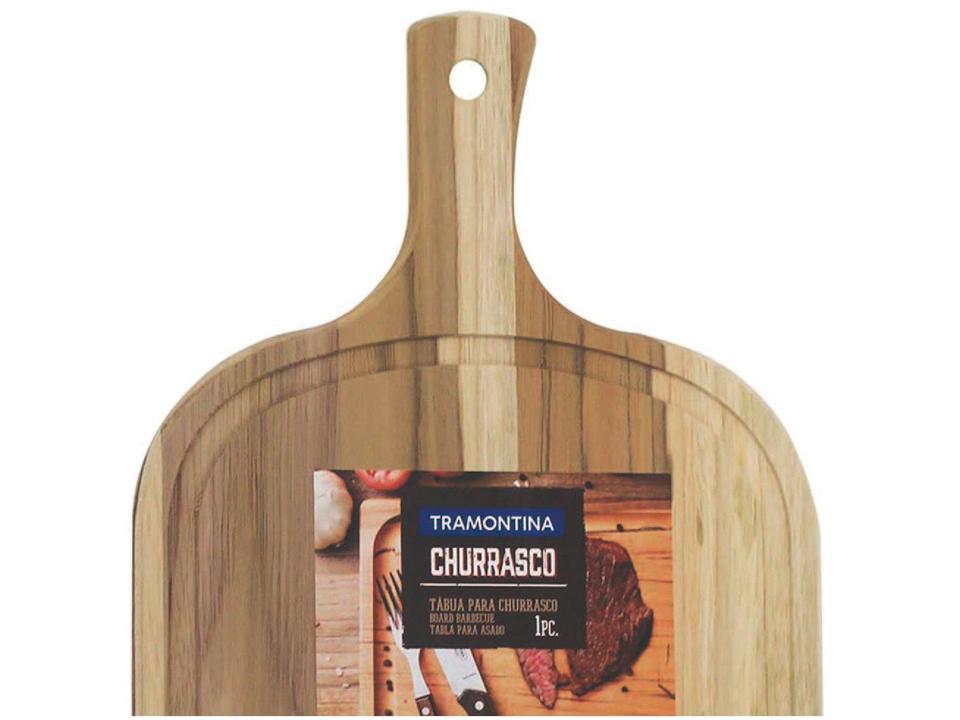 Tábua para Churrasco de Madeira Retangular 13236052 Tramontina 40x23cm - 1