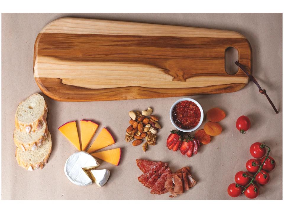 Tábua para Cortar de Madeira Retangular Tramontina Provence 48x19cm - 3